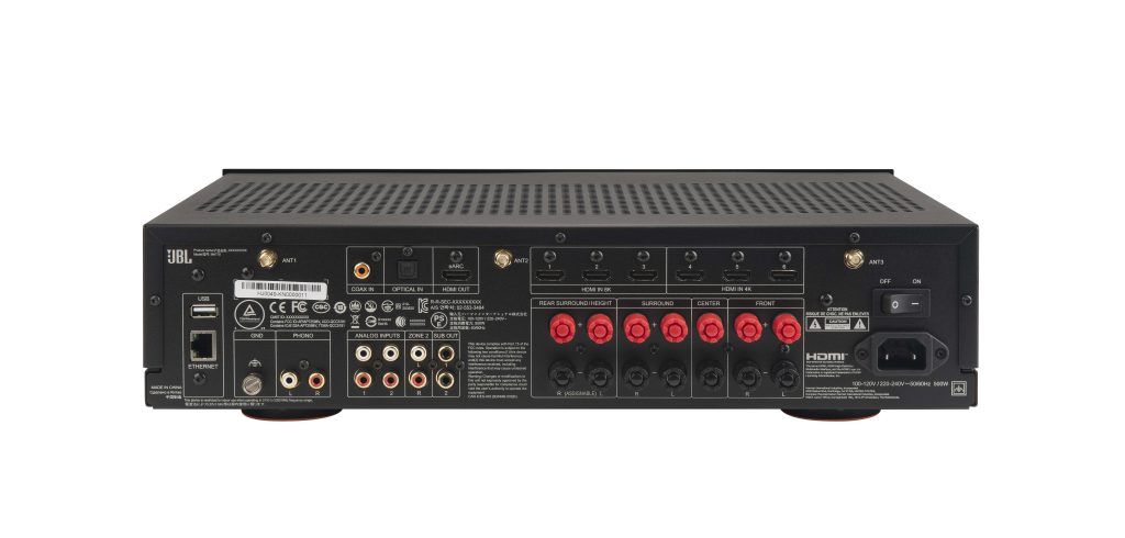 JBL MA710 Rear Panel