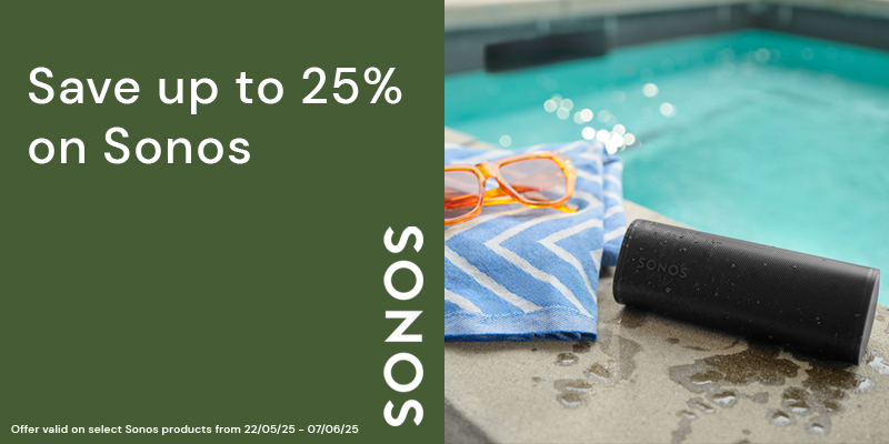 Save up to 25% on Sonos