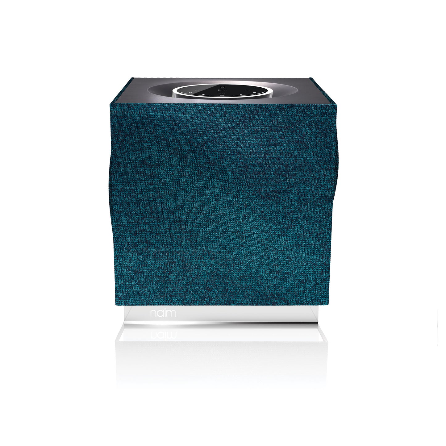 Product image of the Naim Mu-so Qb grille in Peacock