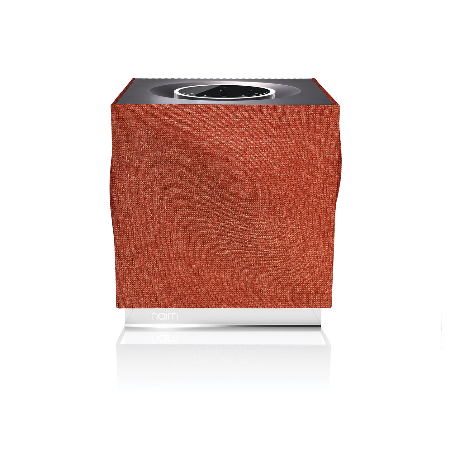 Product image of the Naim Mu-so Qb grille in Terracotta