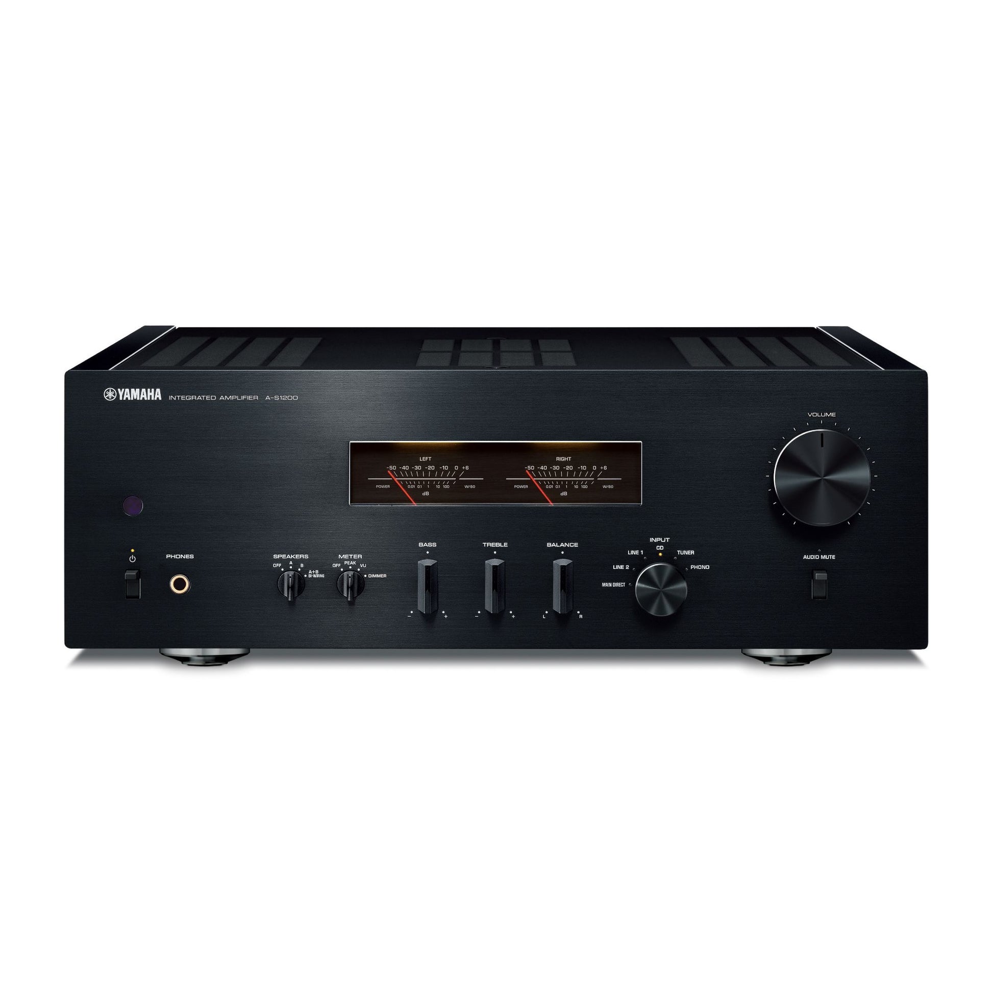 Product Image of the Yamaha A-S1200 Integrated Amplifier in Black