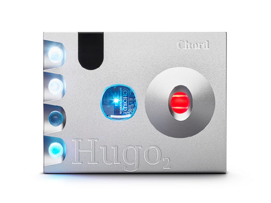 Product Image of the Chord Hugo Headphone Amplifier in silver