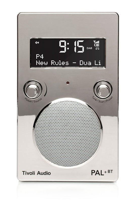 Product Image of Tivoli PAL+ BT Portable FM/DAB Radio/Speaker in Chrome