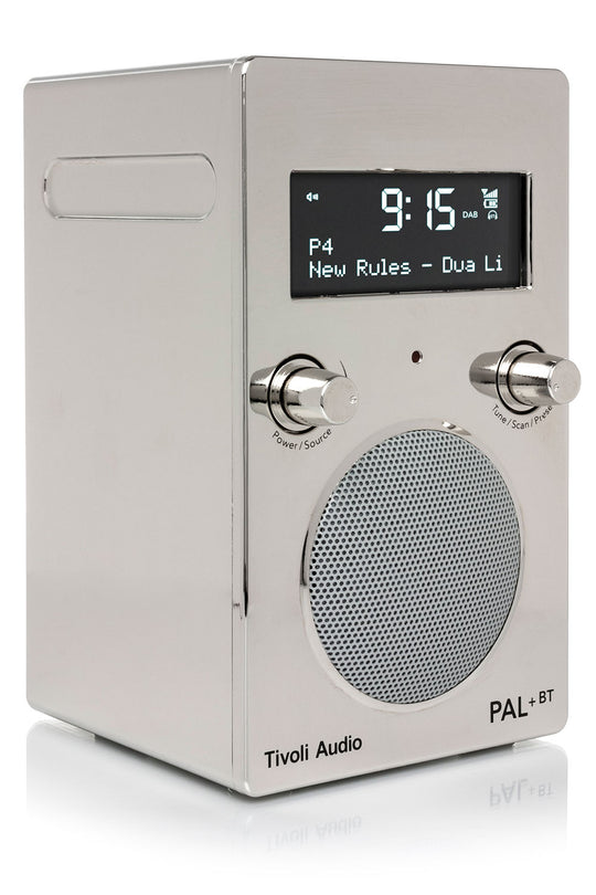 Product Image of Tivoli PAL+ BT Portable FM/DAB Radio/Speaker in Chrome