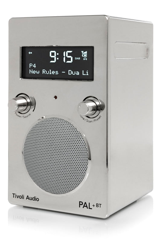 Product Image of Tivoli PAL+ BT Portable FM/DAB Radio/Speaker in Chrome