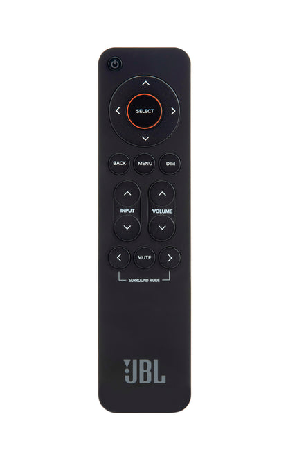 Product Image of the JBL MA510 AV Receiver Remote in Black