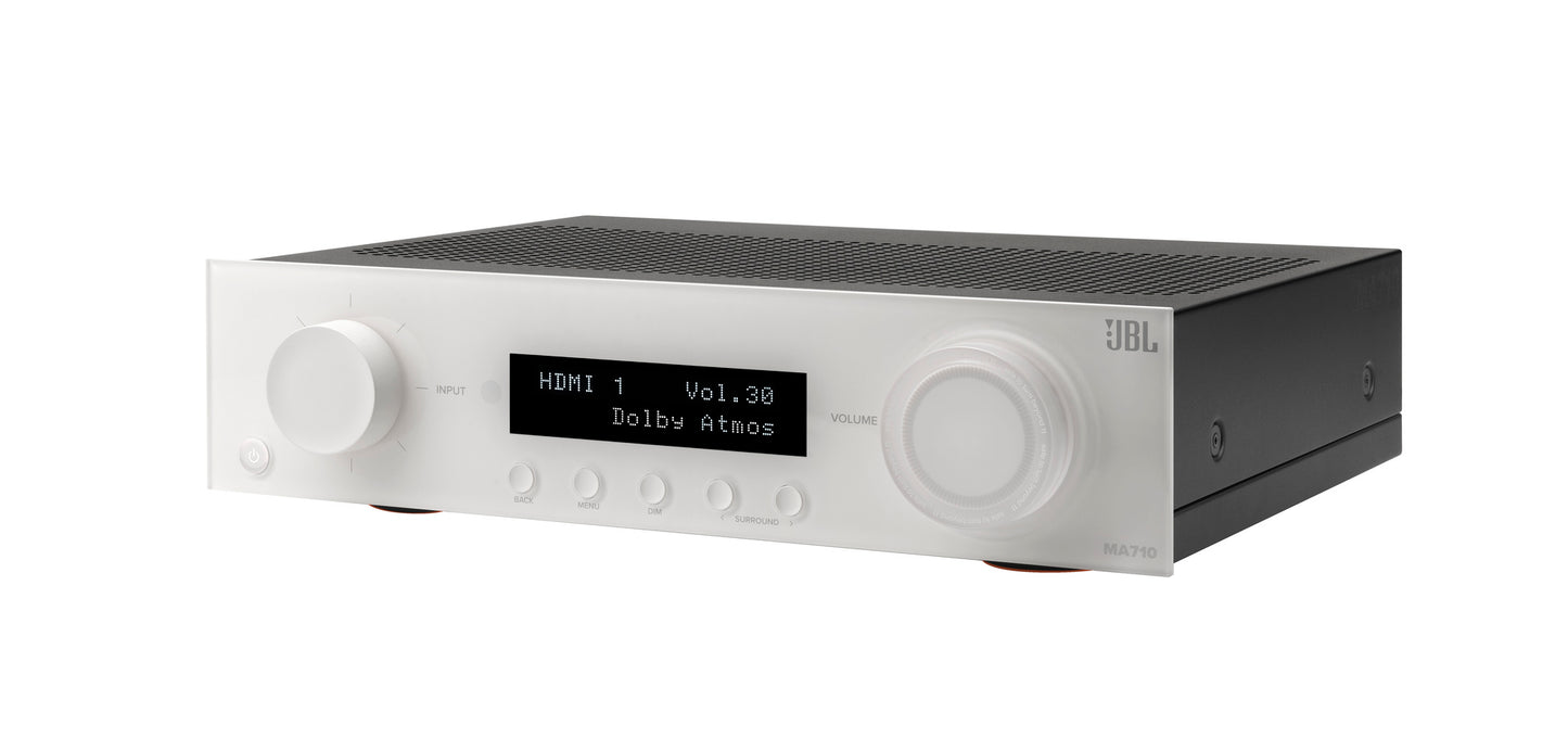 Product Image of the JBL MA710 AV Receiver in White