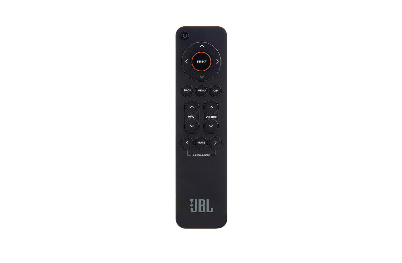 Product Image of the JBL MA7100HP AV Receiver remote in Black