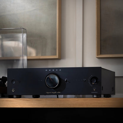 Lifestyle Image of the Onkyo Icon A-50 Integrated Amplifier in Black