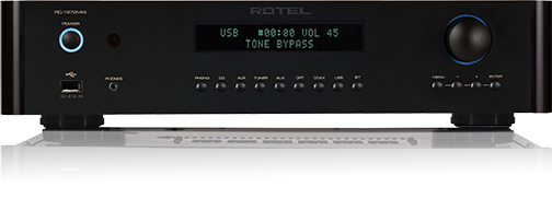 Product Image of the Rotel RC-1572 MK2 Pre-Amplifer in Black
