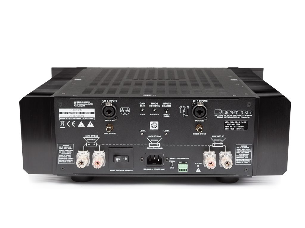 Product Image of Bryston 4B Cubed Dual Mono Power Amplifier