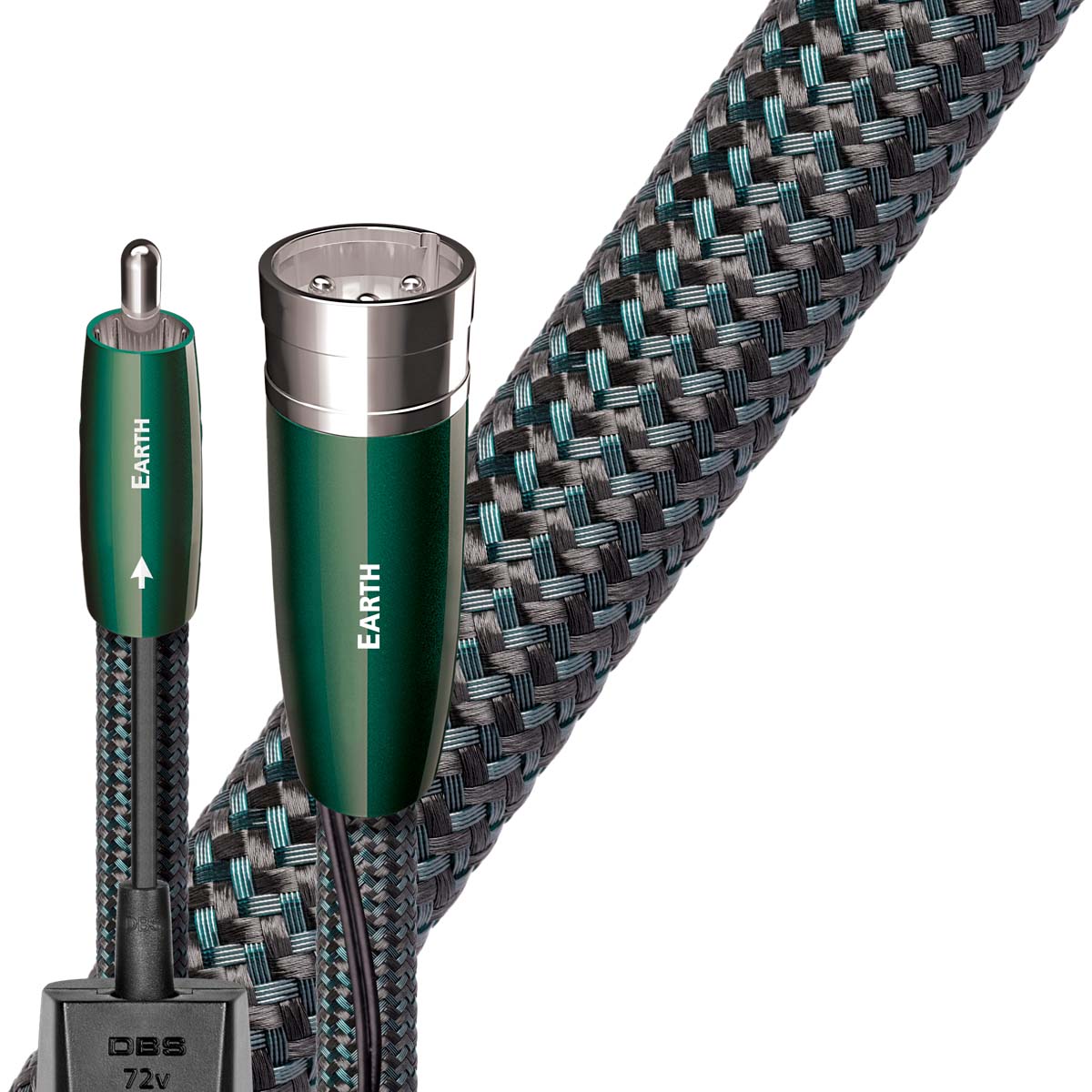 ケーブル・シールド Audioquest Earth 0.5 m AudioQuest Earth XLR Cables; 0.5m Pair Balanced