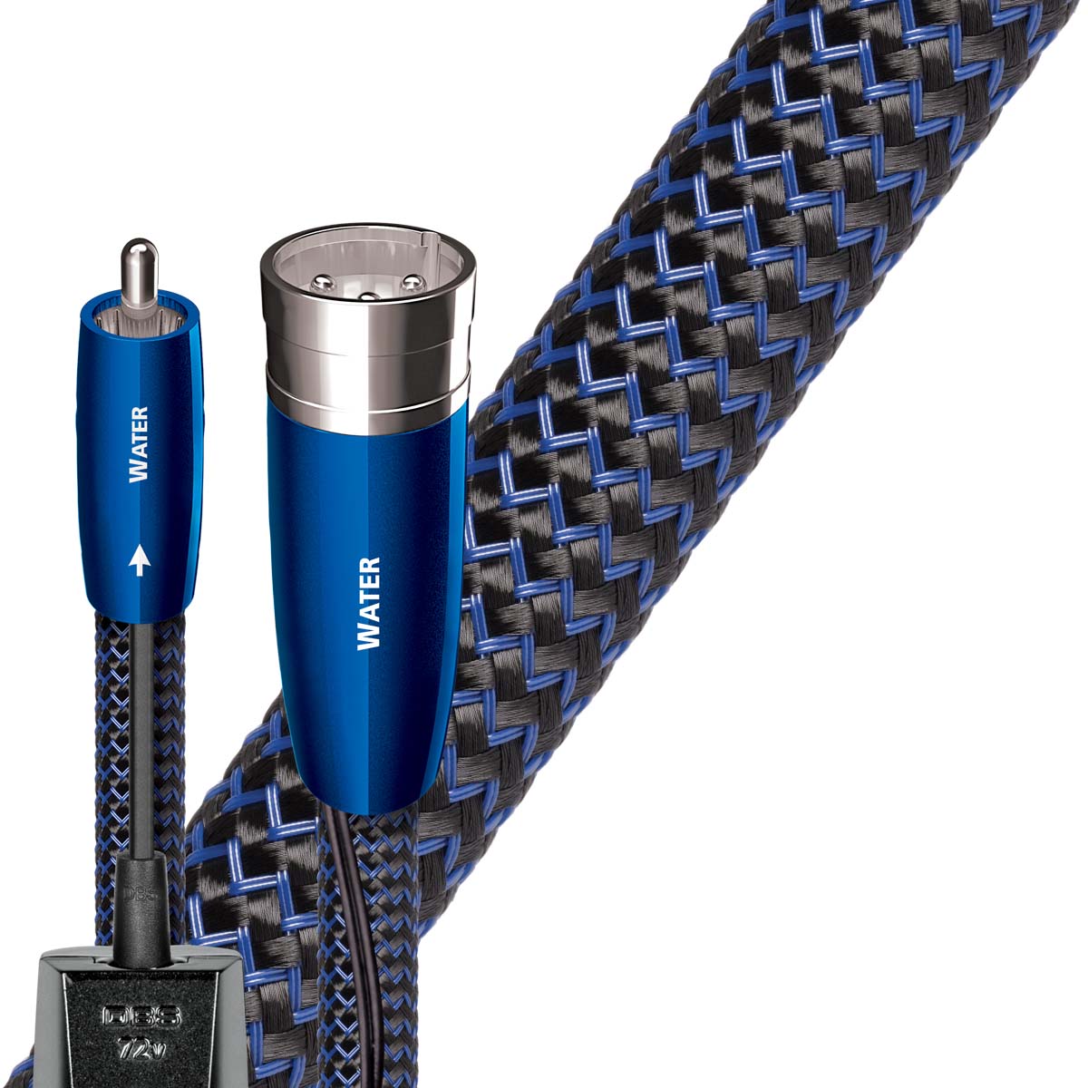 ケーブル・シールド Audioquest Earth 0.5 m AudioQuest Earth XLR Cables; 0.5m Pair Balanced